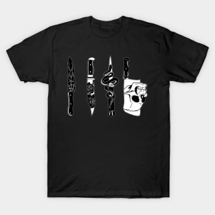 Poker of Knives T-Shirt